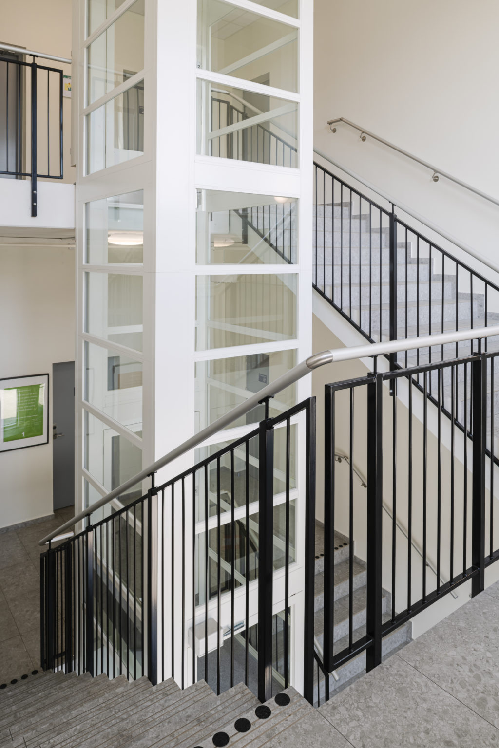 Räcke för betongtrappa - ABC Solutions